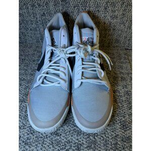 Converse Mens Star Series White/Orange Basketball Shoes Size 11